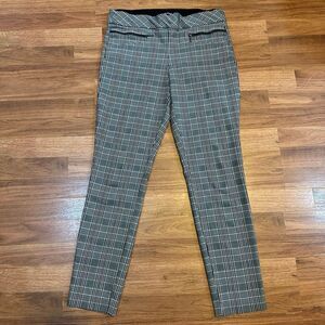 Hollywould Plaid Dress Pants Black and White | Women Size Large